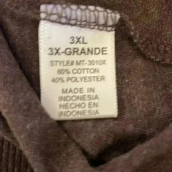 🆕Artisan Plus-size Basic 3/4 Sleeve Brown Knit Top 3X🆕 - Picture 5 of 6